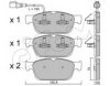 BENDIX 573330 Brake Pad Set, disc brake
